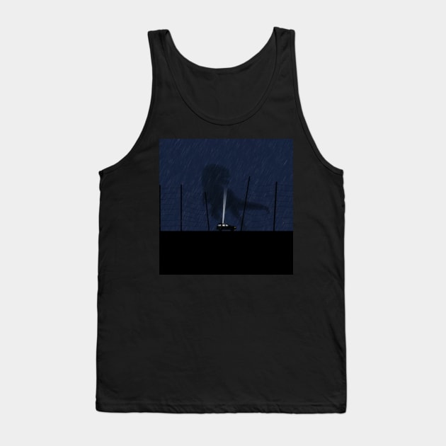 Minimal Turn The Lights OFF - Jurassic Park Tank Top by Joker & Angel